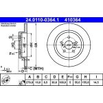 Bremsscheibe 24.0110-0364.1
