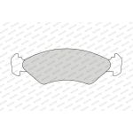 Ferodo FDB589 Bremsbelagsatz, Scheibenbremse PREMIER ECO FRICTION Ferodo FDB589 Bremsbelagsatz, Scheibenbremse PREMIER ECO FRICTION