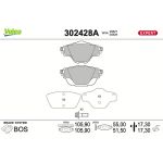 Bremsbelagsatz, Scheibenbremse 302428A Bremsbelagsatz, Scheibenbremse 302428A