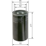 Kraftstofffilter 1 457 434 180