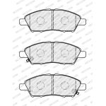 Bremsbelagsatz, Scheibenbremse FDB5273 Bremsbelagsatz, Scheibenbremse FDB5273