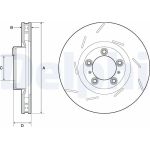 Delphi BG9128C Bremsscheibe Delphi BG9128C Bremsscheibe