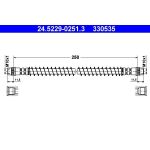 ATE 24.5229-0251.3 Bremsschlauch