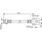 BOSCH 1 987 481 101 Bremsschlauch