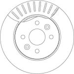 Bremsscheibe DF7178 Bremsscheibe DF7178