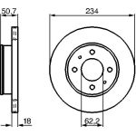 Bremsscheibe 0 986 479 264 Bremsscheibe 0 986 479 264