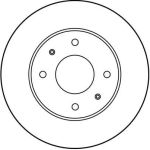 TRW DF1433 Bremsscheibe TRW DF1433 Bremsscheibe