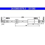 ATE 24.5305-0370.3 Bremsschlauch ATE 24.5305-0370.3 Bremsschlauch