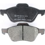 Bremsbelagsatz, Scheibenbremse 1170155 Bremsbelagsatz, Scheibenbremse 1170155