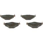 BOSCH 0 986 494 805 Bremsbeläge Low-Metallic, mit Anti-Quietsch-Blech