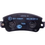 Bremsbelagsatz, Scheibenbremse 8DB 355 007-121 Bremsbelagsatz, Scheibenbremse 8DB 355 007-121