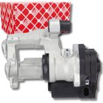 FEBI BILSTEIN 183229 Bremssattel Hinterachse links mit Motor für elektrische Parkbremse, Gusseisen FEBI BILSTEIN 183229 Bremssattel Hinterachse links mit Motor für elektrische Parkbremse, Gusseisen