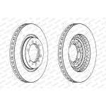 Bremsscheibe DDF974