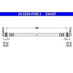 ATE 24.5229-0185.3 Bremsschlauch ATE 24.5229-0185.3 Bremsschlauch