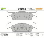 Valeo 302162 Bremsbelagsatz, Scheibenbremse ESSENTIAL