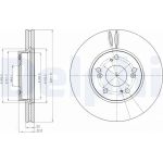 Delphi BG4186C Bremsscheibe