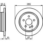 Bremsscheibe 0 986 478 469 Bremsscheibe 0 986 478 469