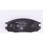 Bremsbelagsatz, Scheibenbremse 8DB 355 006-251 Bremsbelagsatz, Scheibenbremse 8DB 355 006-251