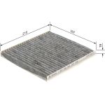 BOSCH 1 987 432 320 Innenraumfilter BOSCH 1 987 432 320 Innenraumfilter
