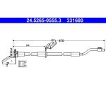 ATE 24.5265-0555.3 Bremsschlauch
