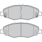 Valeo 598894 Bremsbelagsatz, Scheibenbremse