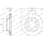 Ferodo DDF2746 Bremsscheibe PREMIER Ferodo DDF2746 Bremsscheibe PREMIER
