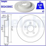 Bremsscheibe BG4386
