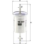 Kraftstofffilter WK 6032 Kraftstofffilter WK 6032