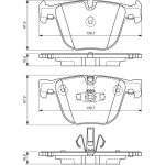 BOSCH 0 986 494 339 Bremsbelagsatz, Scheibenbremse BOSCH 0 986 494 339 Bremsbelagsatz, Scheibenbremse