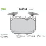 Valeo 601391 Bremsbelagsatz, Scheibenbremse