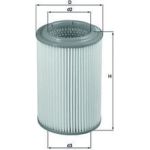 Knecht LX 2689 Luftfilter Knecht LX 2689 Luftfilter