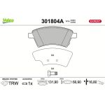 Bremsbelagsatz, Scheibenbremse 301804A Bremsbelagsatz, Scheibenbremse 301804A