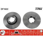 Bremsscheibe DF1622 Bremsscheibe DF1622