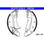 Bremsbackensatz 03.0137-0124.2 Bremsbackensatz 03.0137-0124.2