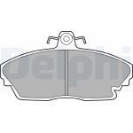 Delphi LP1210 Bremsbelagsatz, Scheibenbremse