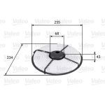 Valeo 585704 Luftfilter