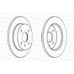 Bremsscheibe DDF1043C