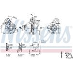Nissens Turbolader 93255