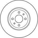 Bremsscheibe DF2566 Bremsscheibe DF2566