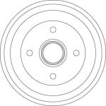 Bremstrommel DB4308MR