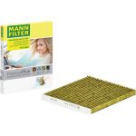 MANN-FILTER FP 24 004 Innenraumfilter FreciousPlus Aktivkohlefilter mit Polyphenol, antibakteriell, Feinstaubfilter (PM 2.5) MANN-FILTER FP 24 004 Innenraumfilter FreciousPlus Aktivkohlefilter mit Polyphenol, antibakteriell, Feinstaubfilter (PM 2.5)