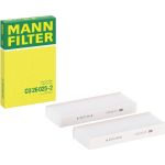 MANN-FILTER CU 26 025-2 Innenraumfilter, Partikelfilter MANN-FILTER CU 26 025-2 Innenraumfilter, Partikelfilter