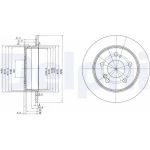 Bremsscheibe BG2291 Bremsscheibe BG2291