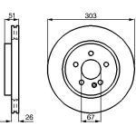 Bremsscheibe 0 986 478 468 Bremsscheibe 0 986 478 468