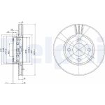 Bremsscheibe BG2748
