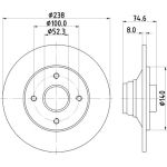 Bremsscheibe 8DD 355 104-021 Bremsscheibe 8DD 355 104-021