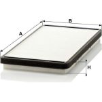 MANN-FILTER CU 3478 Innenraumfilter, Partikelfilter MANN-FILTER CU 3478 Innenraumfilter, Partikelfilter