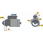 BOSCH 0 001 109 306 Starter BOSCH 0 001 109 306 Starter