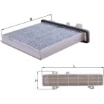 Filter, Innenraumluft LAK 589 Filter, Innenraumluft LAK 589