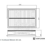 Luftfilter ADBP220066 Luftfilter ADBP220066
